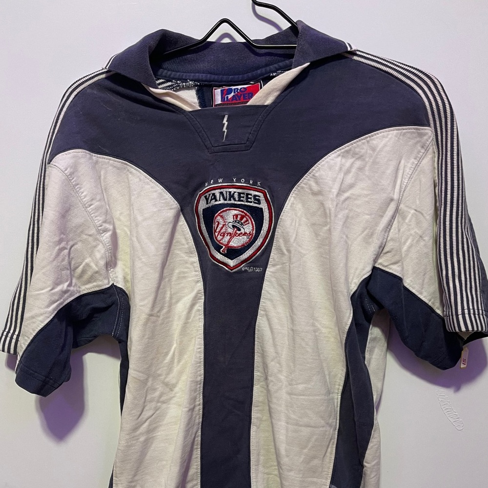 1997 New York Yankees 2 Tone Polo Short Sleeve